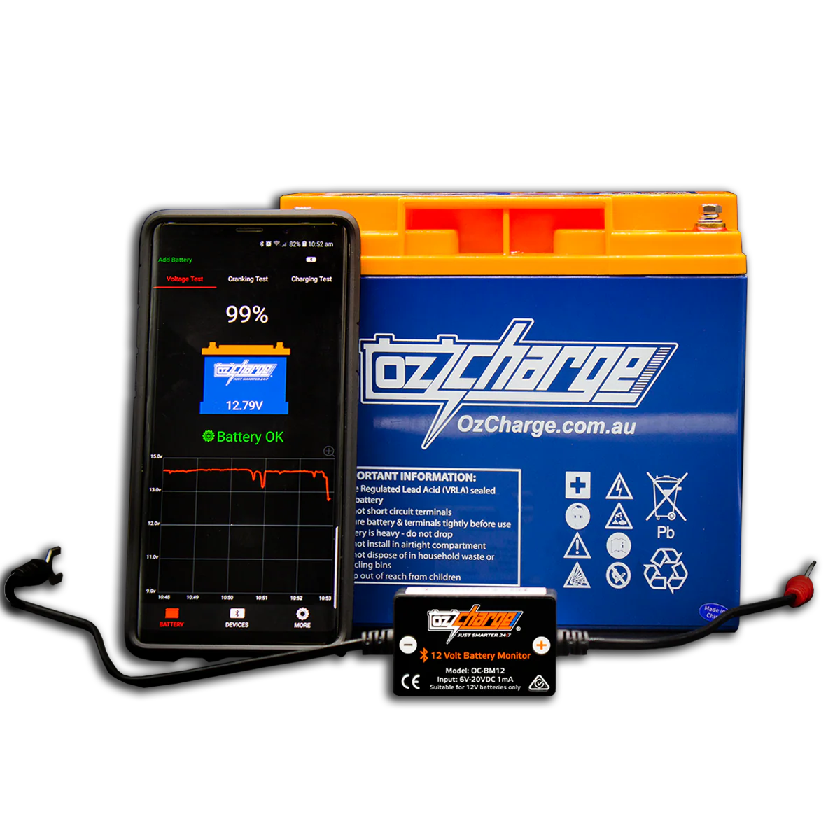 12V Bluetooth Battery Monitor