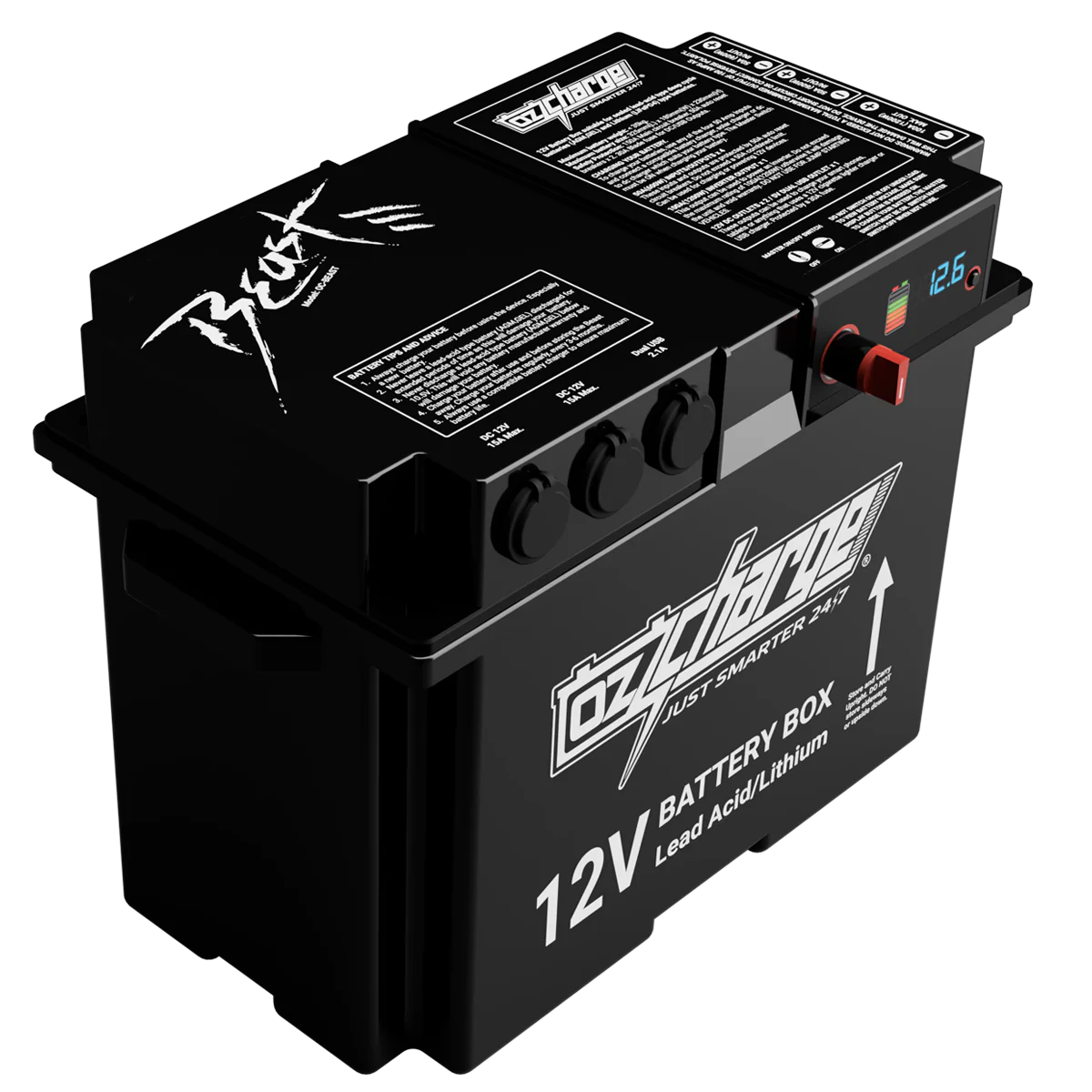 12V Beast Battery Box + 100Ah Lithium LifePO4 Battery Combo - Image 4