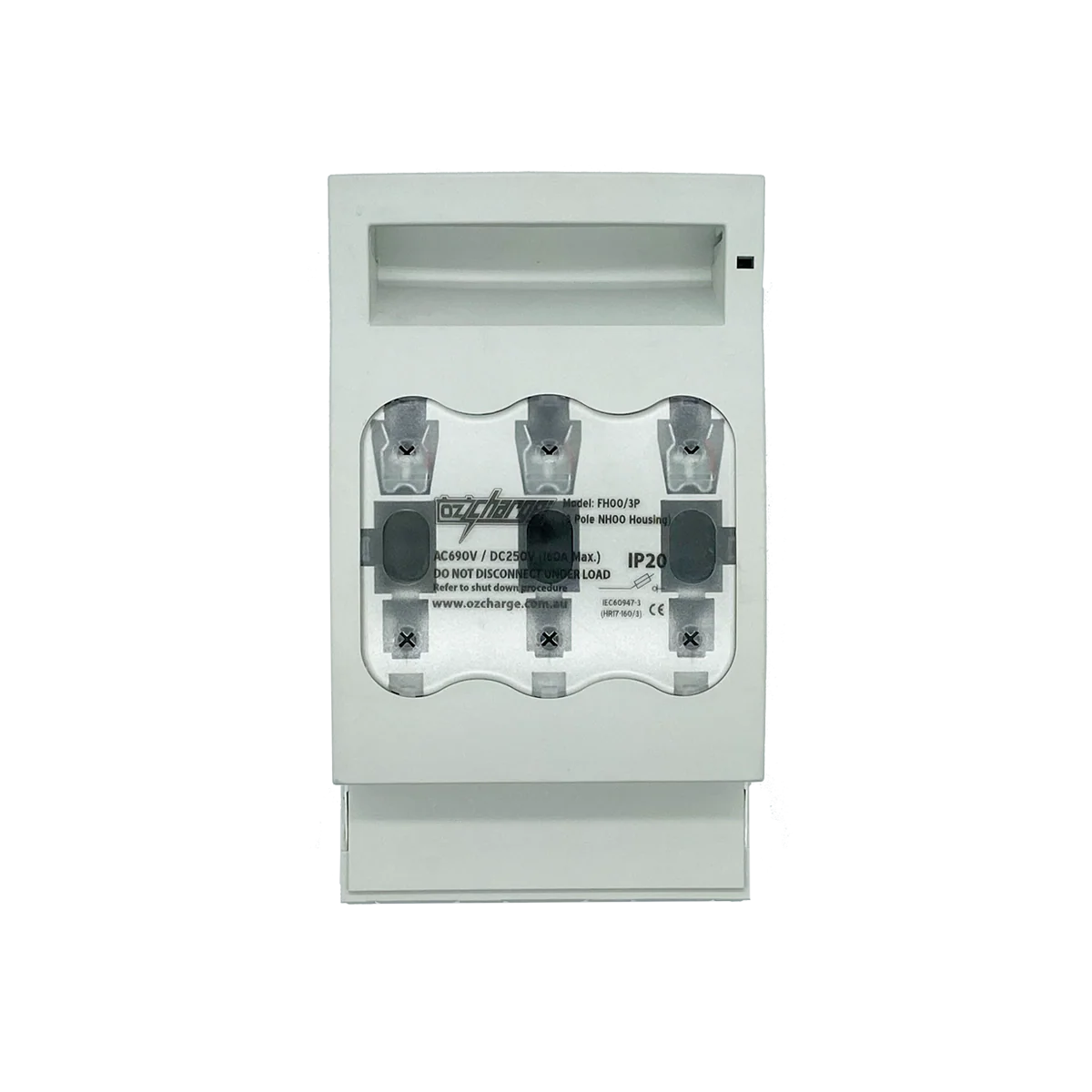 160A 3-Pole FH00(NH00) Fuse Housing