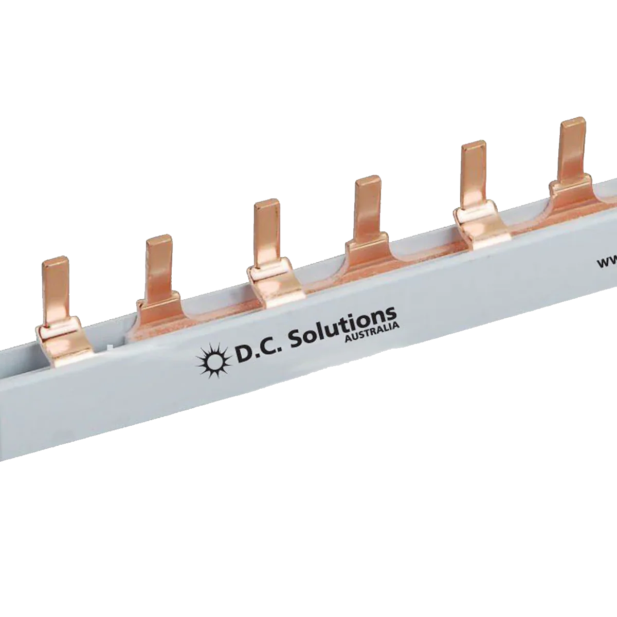 2 Phase Busbar 63A 1.0 Metre Long