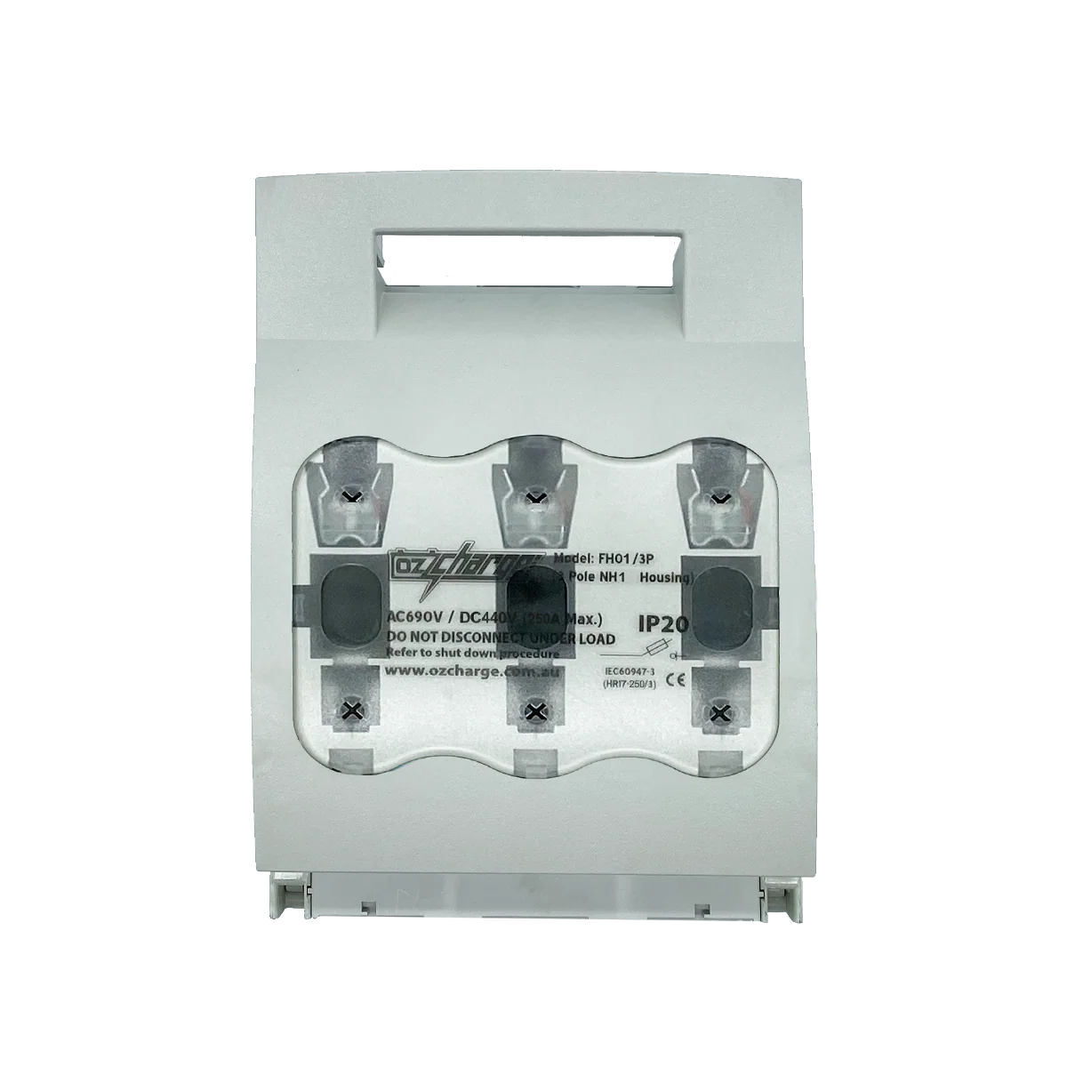 250A 3-Pole FH01(NH1) Fuse Housing