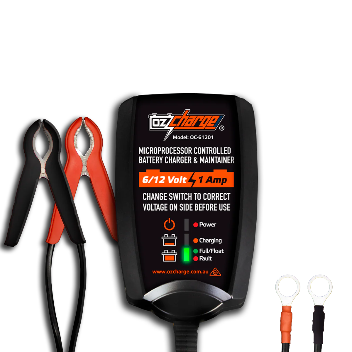 6/12V 1A Battery Charger and Maintainer