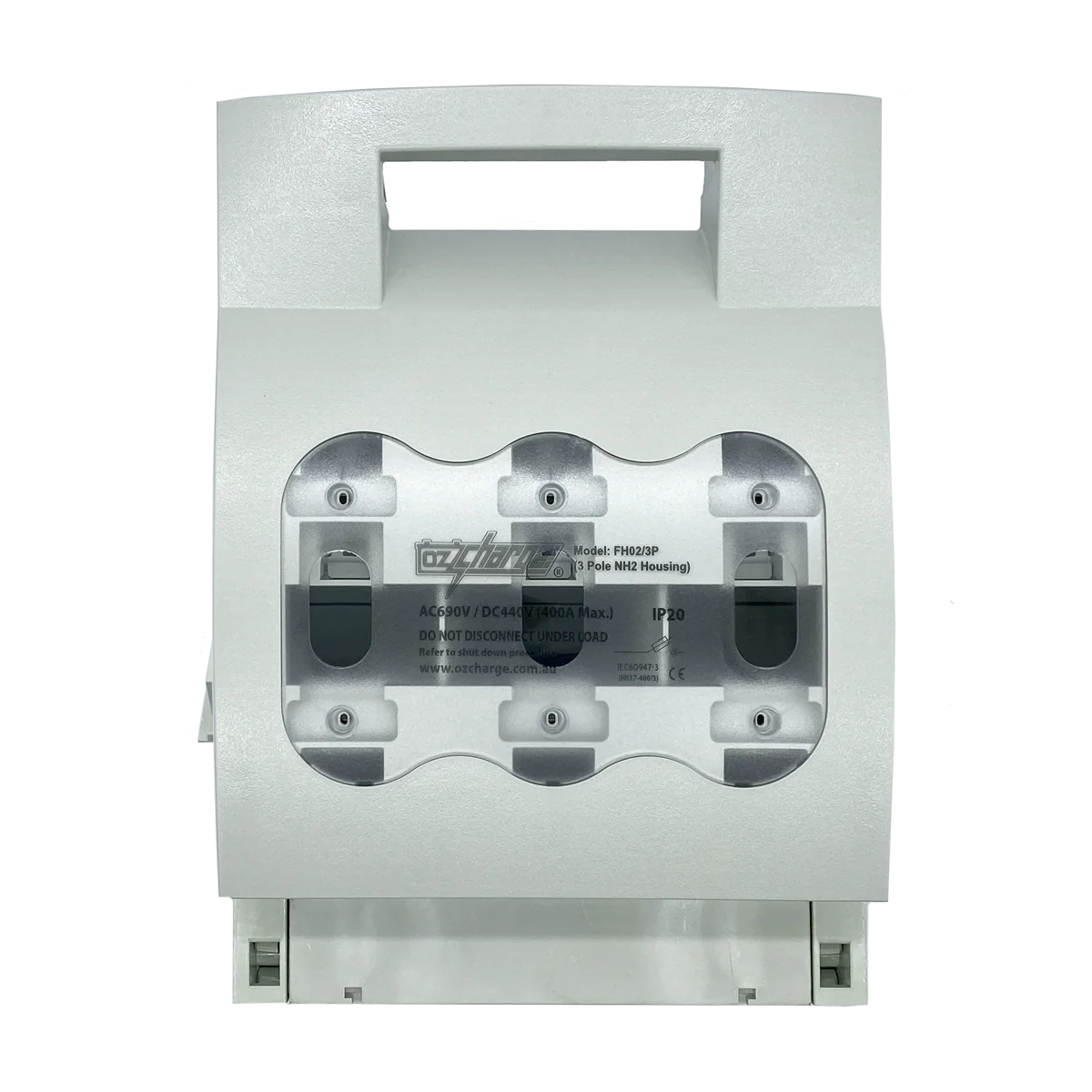 400A 3-Pole FH02(NH2) Fuse Housing